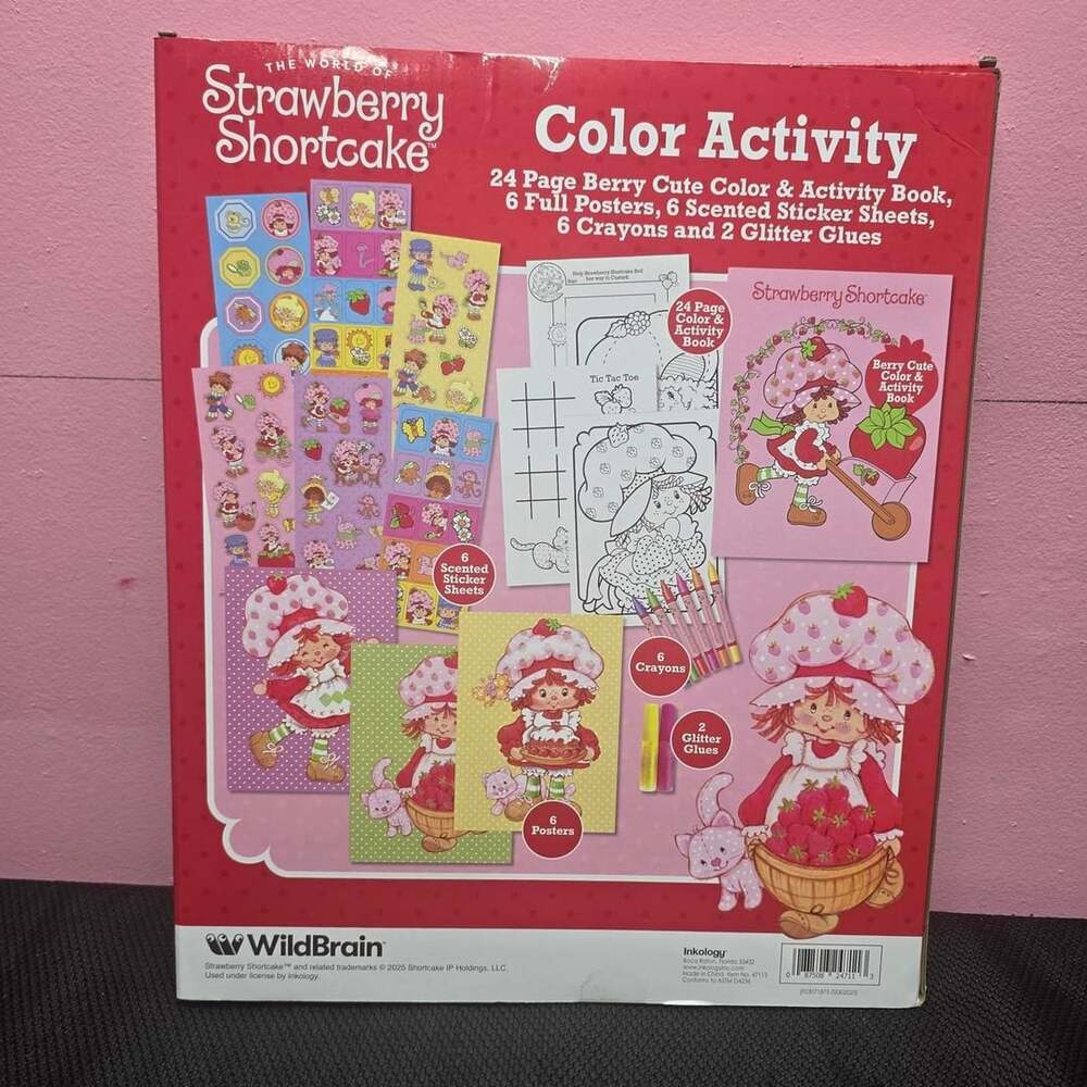 Strawberry Shortcake Color Activity Set - Picture 3 of 3